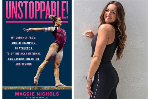 U S Gymnast Maggie Nichols Reveals Cover Of Upcoming Memoir ‘unstoppable ’