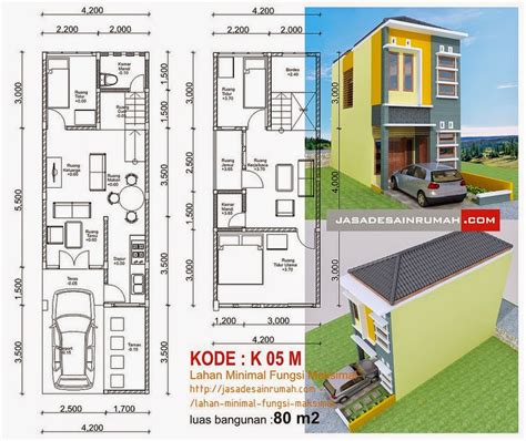 Maybe you would like to learn more about one of these? Gambar Desain Rumah Lebar 4 Meter | Inspirasi Dekor Rumah