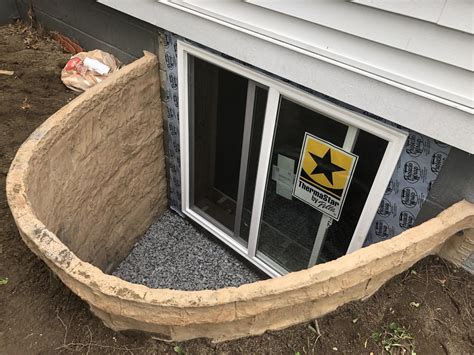 Basement Waterproofing Window Well And Egress Window In Burlington