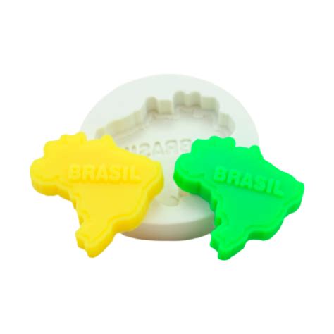 molde de silicone mapa do brasil império do banho