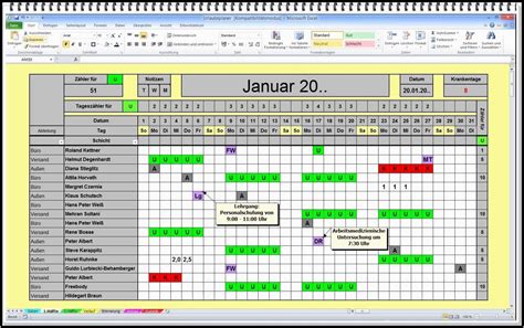 Diese vorlage beinhaltet auch einen urlaubskalender, der nach ihrer urlaubsplanung oder anderer. 15+ excel vorlage dienstplan | chartersnovaair.com