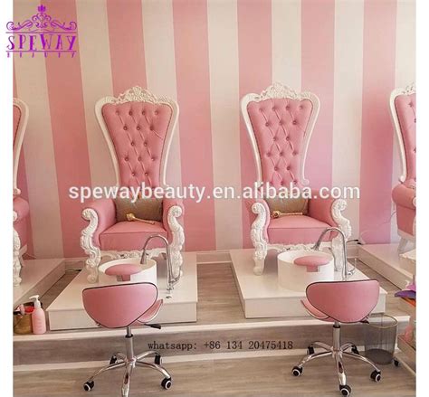 Lovely Baby Pink Spa Pedicure Chair Salon Kid Pedicure Spa