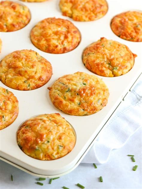 A Quick And Simple Savoury Muffins Recipe Packed With Cheese And