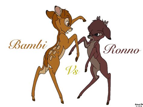 Bambi Vs Ronno By Spartandragon12 On Deviantart