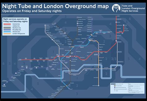 Victoria Line Tube Map