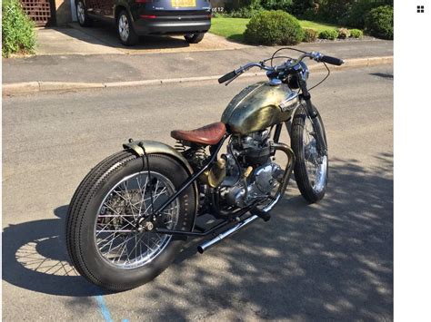 Triumph Bobber Motorcycle Triumph Motorcycles Custom Motorcycles