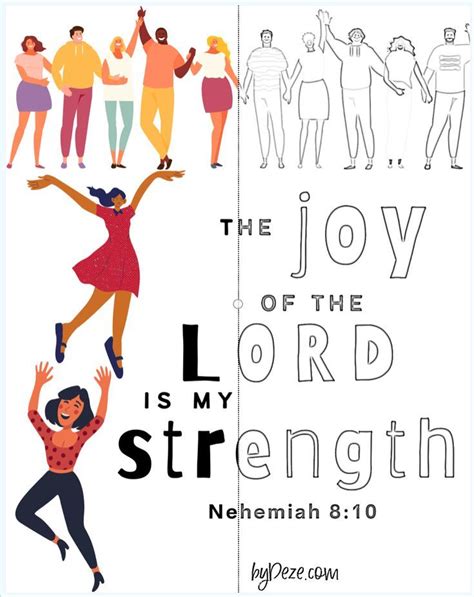 Uplifting Nehemiah 810 Coloring Page Free Printable Coloring Pages