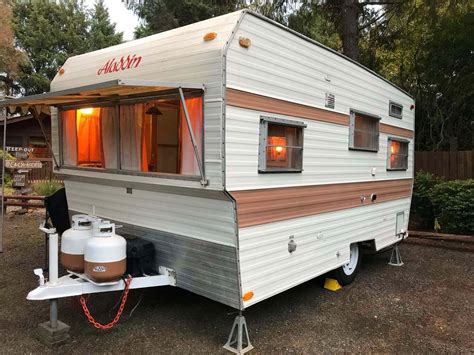 Vintage Camper Trailers For Sale Newly Renovated Aladdin Travel