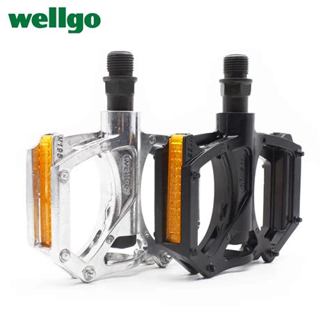Wellgo M195 Bike Pedal Aluminum Alloy 2du Bearing Ultralight 340g Pair
