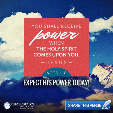 You Shall Receive Power When The Holy Spirit Comes Upon You—jesus
