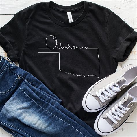 Oklahoma Shirt Oklahoma Tshirt State Tee Oklahoma T Etsy