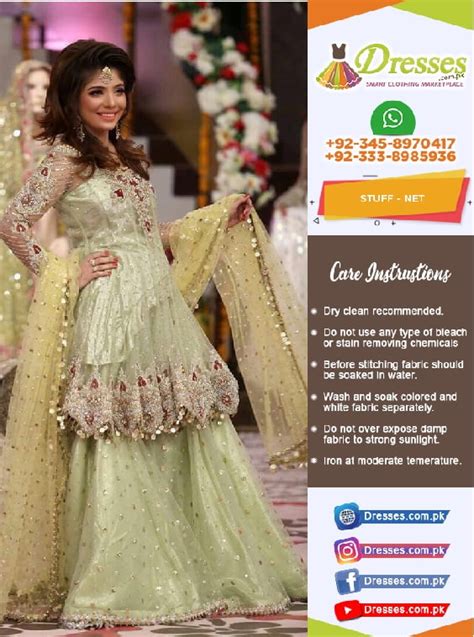 Kashees Bridal Sharara 2018 Pakistani Dresses Marketplace