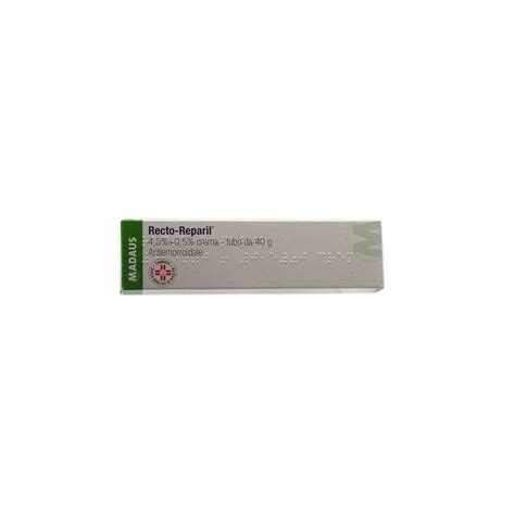 RECTOREPARIL*crema rett 40 g 0,5% + 4,5%