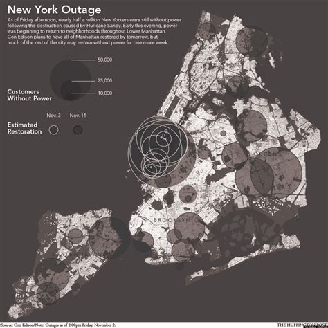Power Outage Map New York City Thousands Still Have No Power After
