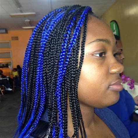 13 Unique Blue Box Braids To Consider For 2023 Hairstylecamp