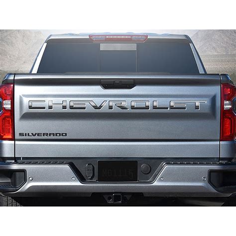 2021 Silverado 1500 Chevrolet Tailgate Lettering 3 D Urethane