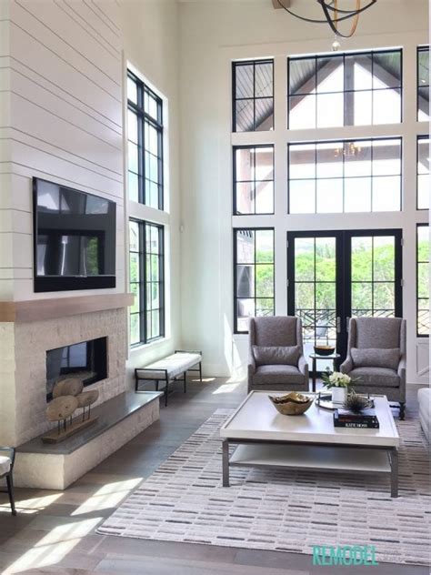 Remodelaholic Get This Look Modern Farmhouse Living Room