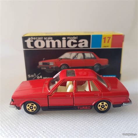 Tomica Nº17 Nissan Bluebird 910 Sss Turbo Com Caixa Anos 70 Antiguidades E Colecções à Venda
