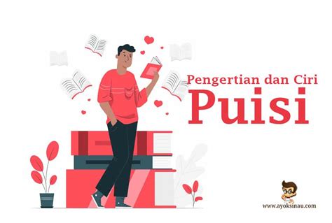 Terdiri atas empat larik atau empat baris. Ciri-ciri puisi : Pengertian, Ciri, Jenis dan Contohnya