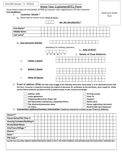 Collection of most popular forms in a given sphere. Kyc Form - Fill Out and Sign Printable PDF Template | signNow