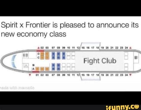 Spirit X Frontier Is Pleased To Announce Its New Economy Class Bight