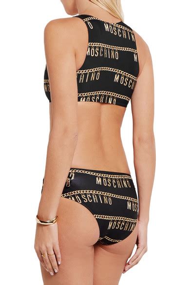 Moschino Printed Bikini Net A Portercom