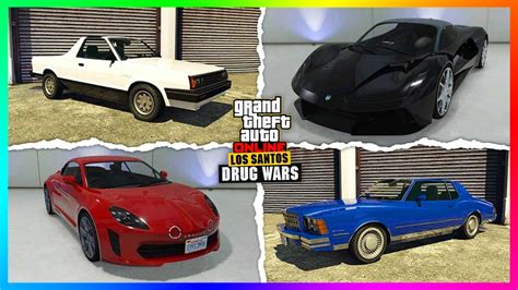 Gta 5 Online Los Santos Drug Wars Dlc Update All Unreleased Cars