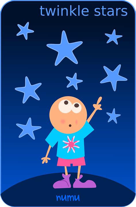 Boy Stars Pointing Free Vector Graphic On Pixabay