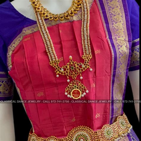 Pink Blue 40 Inch Pant Length Bharatanatyam Dance Costume Etsy