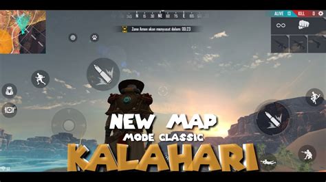 Los que se pueden jugar en clásico son:kalahari y bermuda. NEW MAP KALAHARI Garena Free Fire - YouTube