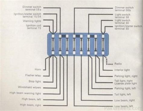 1965 VW Wiring Diagram | 1965 Volkswagen Type-1 Beetle DIY ...