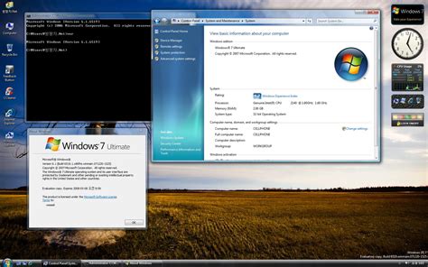 윈도우 포럼 스크린 샷 Microsoftwindows7build6519m1