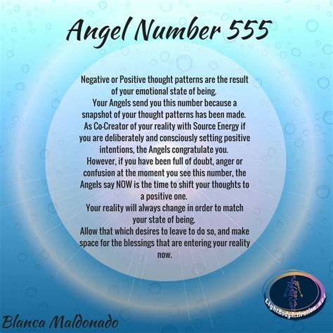 555 Angel Numbers Numerology Positivity