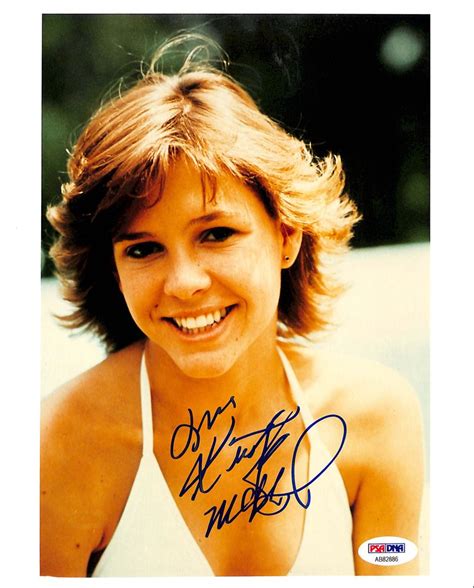 Entertainment Kristy Mcnichol Images Psa Autographfacts℠