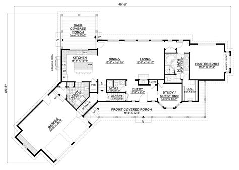 House Plan 3125-00013 - Modern Farmhouse Plan: 2,556 ...