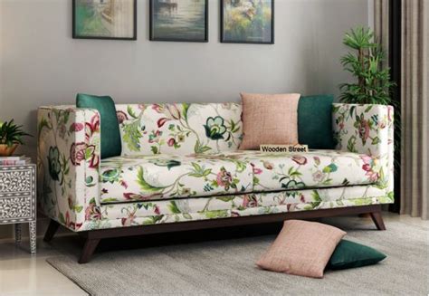 Floral Sofas Buy Floral Sofa Sets Online India Woodenstreet