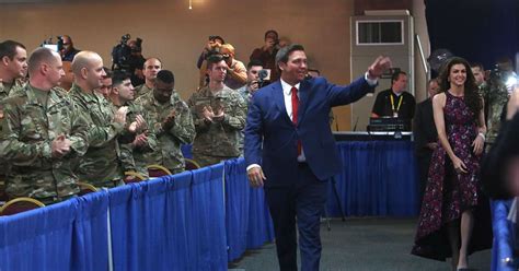 Ron Desantis Pays Homage To Military In Monday Inaugural Event Tampa
