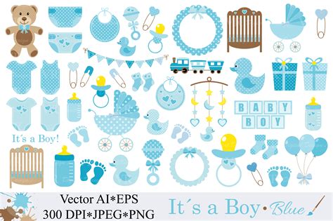 Baby Boy Clipart Graphic By Vr Digital Design · Creative Fabrica