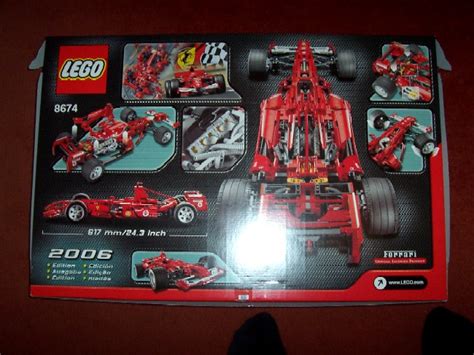 Maybe you would like to learn more about one of these? Review 8674 Ferrari F1 racer 1/8 - LEGO Licensed - Eurobricks Forums