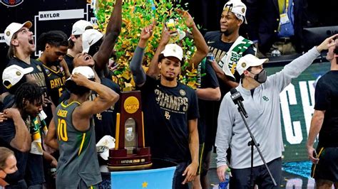 Ncaa Championship 2021 Score Baylor Routs Gonzaga As Bears Win First