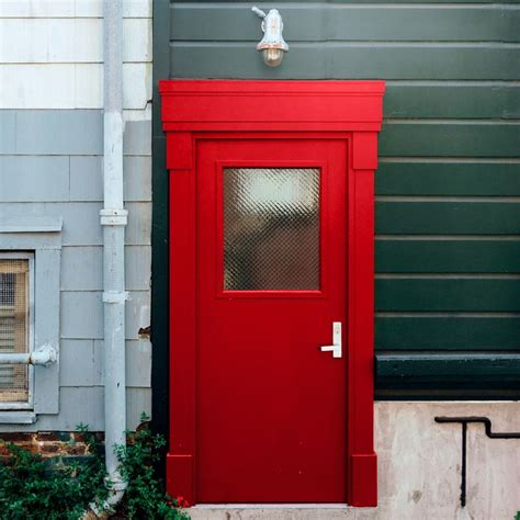 Red Flame Door Plascon Paint Red Painting