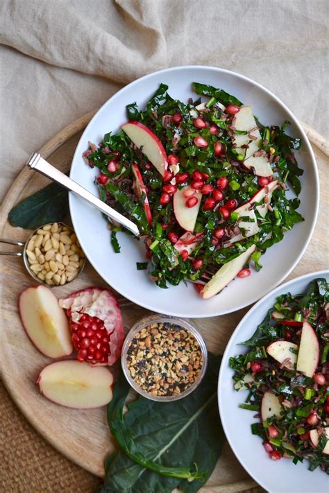 Pomegranate Pine Nut And Apple Salad