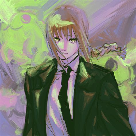 Makima And Pochita Chainsaw Man Drawn By Yohohoi Danb - vrogue.co