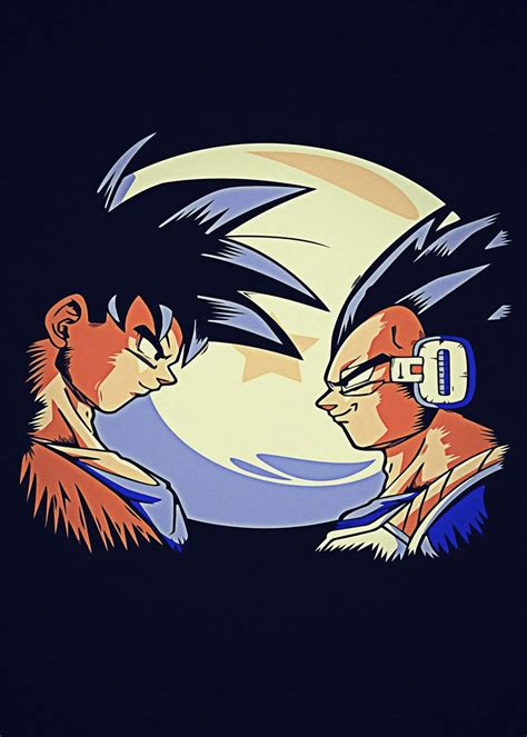 Goku Poster By Mariano Mayert Displate Anime Dragon Ball Super Dragon Ball Super Manga