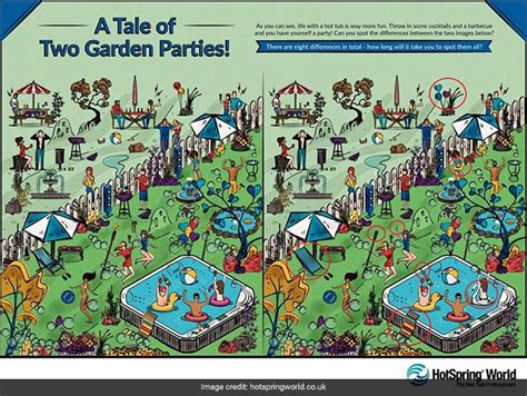 Can You Spot All 8 Differences In This Puzzle Its Harder Than It Looks