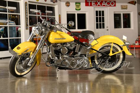 1954 Harley Davidson Panhead Motorcycle