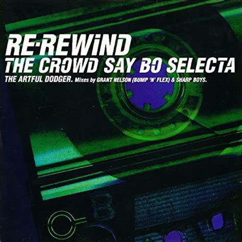 Re Rewind The Crowd Say Bo Selecta Feat Craig David By Artful