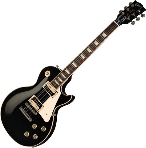 Gibson Les Paul Classic 2019 Ebony Solid Body Electric Guitar Black
