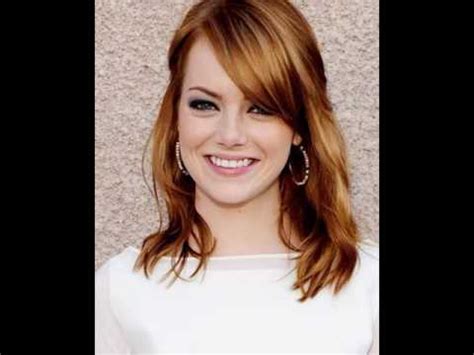 37 emma stone hairstyles to inspire your next makeover. Emma Stone Art of Strawberry Blonde Hair - YouTube