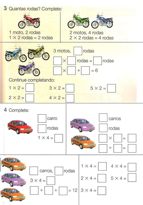 Aprender E Compartilhar Atividades De Matematica Multiplicação